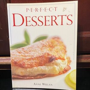 Perfect Desserts Vintage 1997 Cookbook by Anne Willan